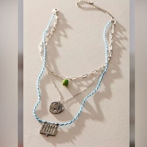 Free People Lenker Layered Necklace NWT